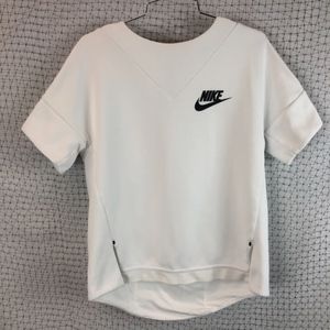 NIKE- Tech Fleece Crew Lab Athleisure Sweatshirt